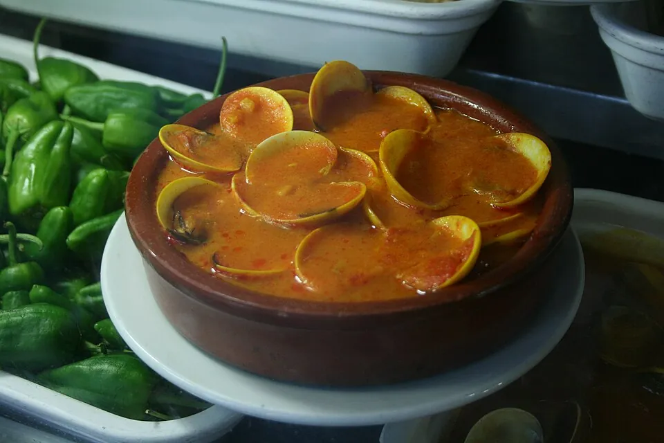 Almejas a la marinera