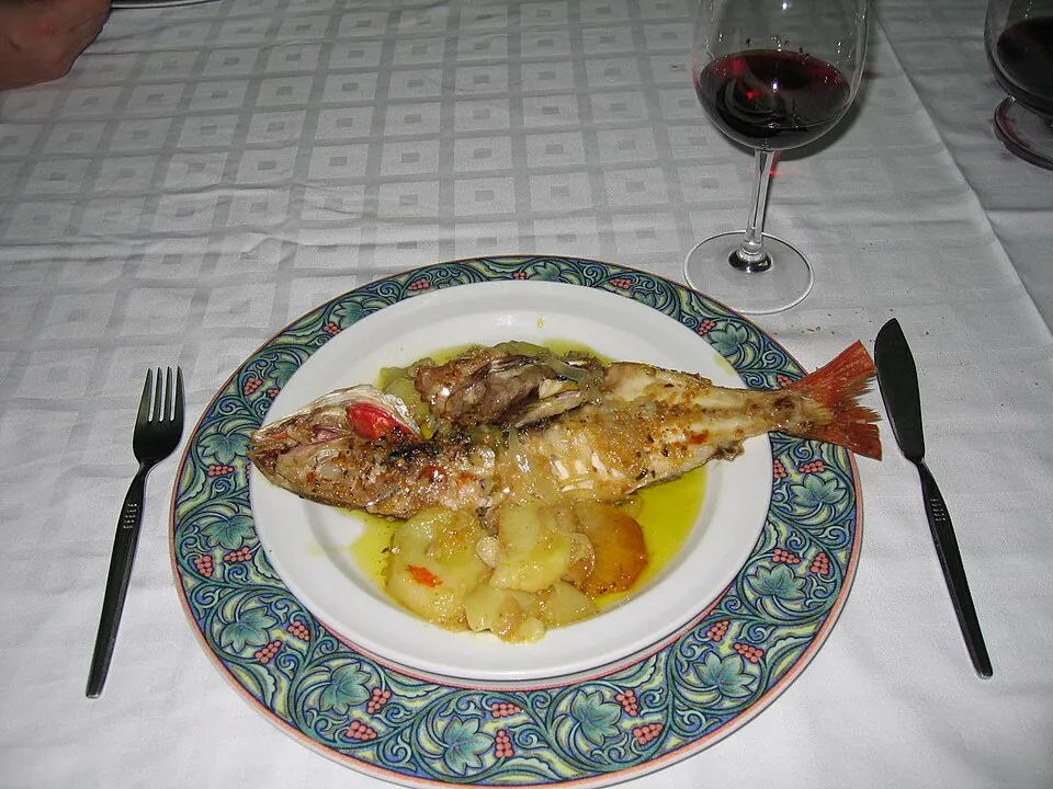 Besugo al horno