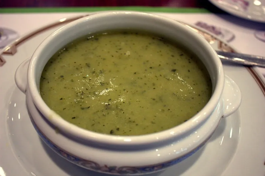 Crema de calabacín