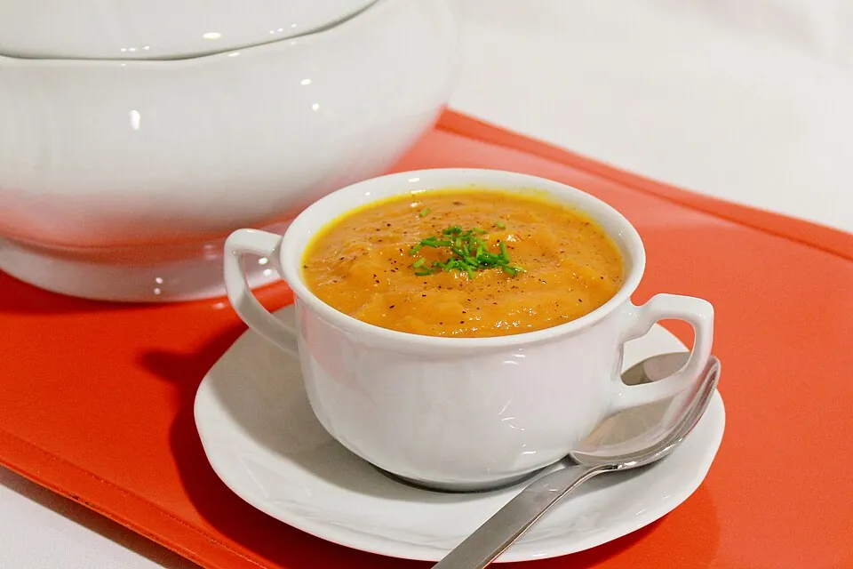 Crema de calabaza y jengibre