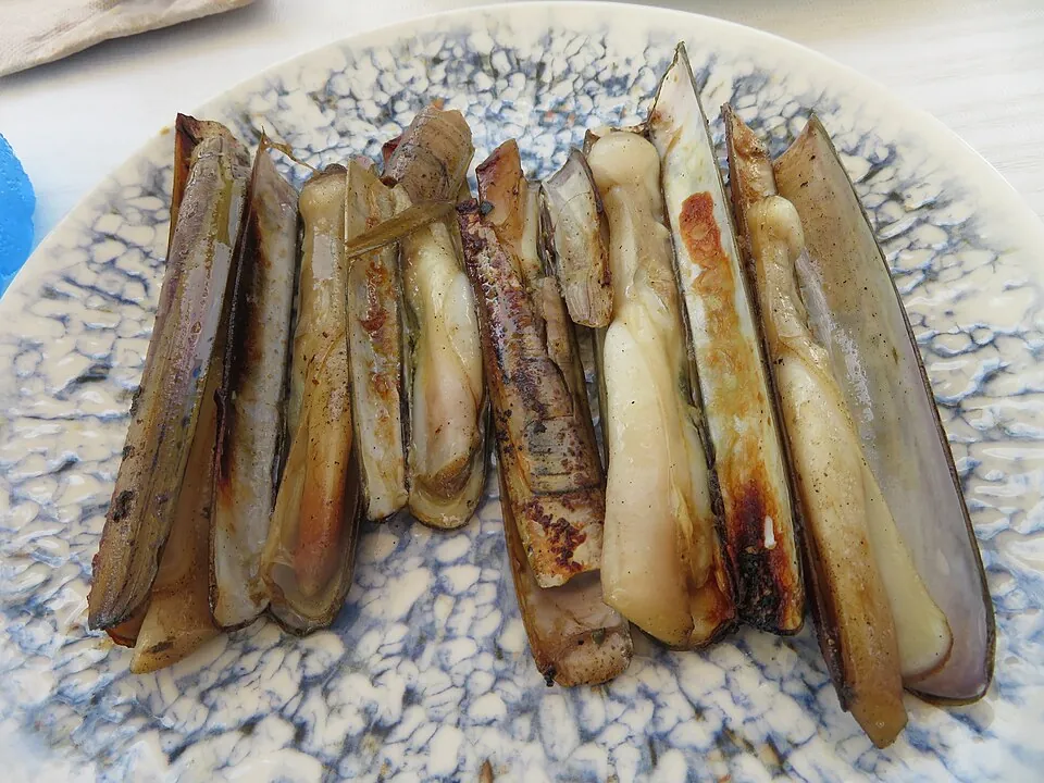 Navajas a la plancha